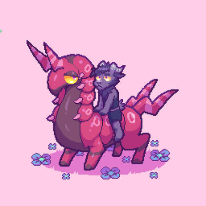 Hitode &amp; Scolipede 🌸